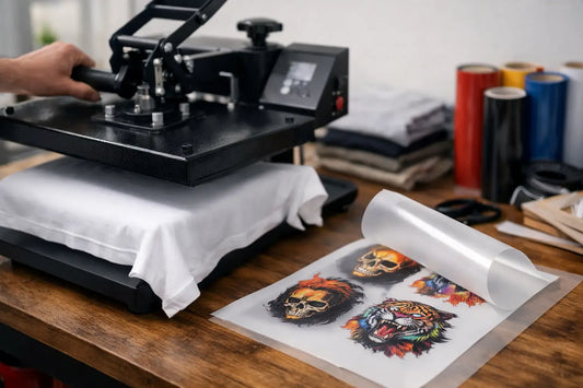 How to Start a Shirt Business With a Heat Press